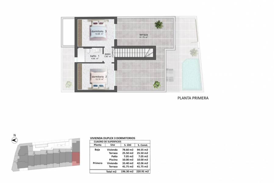 Obra Nueva - Duplex - Pilar de la Horadada - PILAR DE LA HORADADA