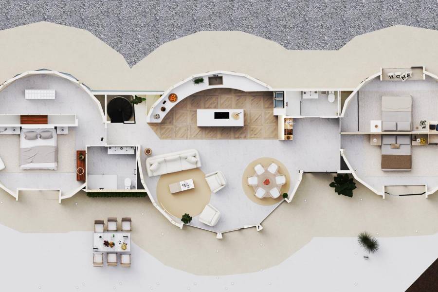 Obra Nueva - Casa de campo - Pinoso